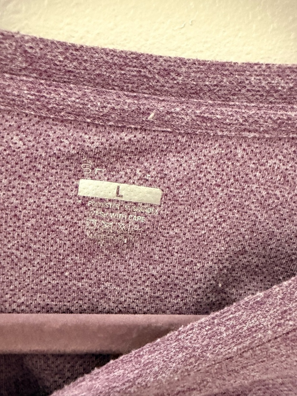 Spyder Men's Heather Plum Short Sleeve Tee - Picture 3 of 4